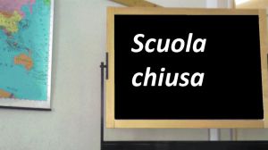 Scuola chiusa
