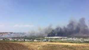 Incendio Termoli (foto Repubblica)