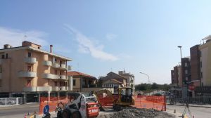 Nuova rotonda - rotatoria vasto marina statale 16