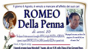 Romeo Della Penna 6/08/2019
