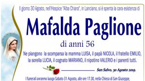 Mafalda Paglione 30/08/2019