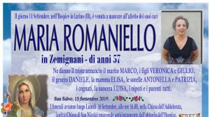 Maria Romaniello 15/09/2019