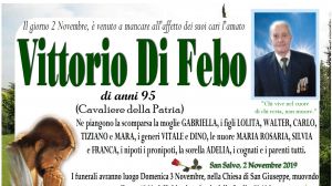 Vittorio Di Febo 2/11/2019