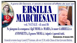 Ersilia Marchesani 26/01/2020