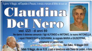 Claudina Del Nero 15/05/2020