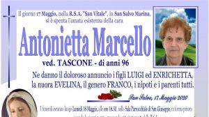 Antonietta Marcello 17/05/2020
