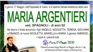 Maria Argentieri 17/05/2020