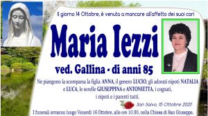 Maria Iezzi 14/10/2020