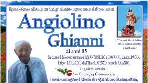 Angiolino Ghianni 14/01/2021