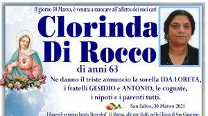 Clorinda Di Rocco 30/03/2021
