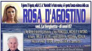 Rosa D’Agostino 31/08/2021