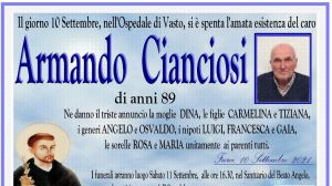 Armando Cianciosi 10/09/2021