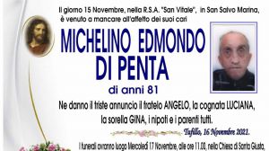 Michelino Edmondo Di Penta 15/11/2021