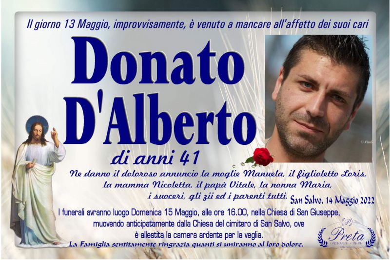 Donato D’Alberto 13/05/2022