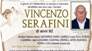 Vincenzo Serafini 27/09/2022