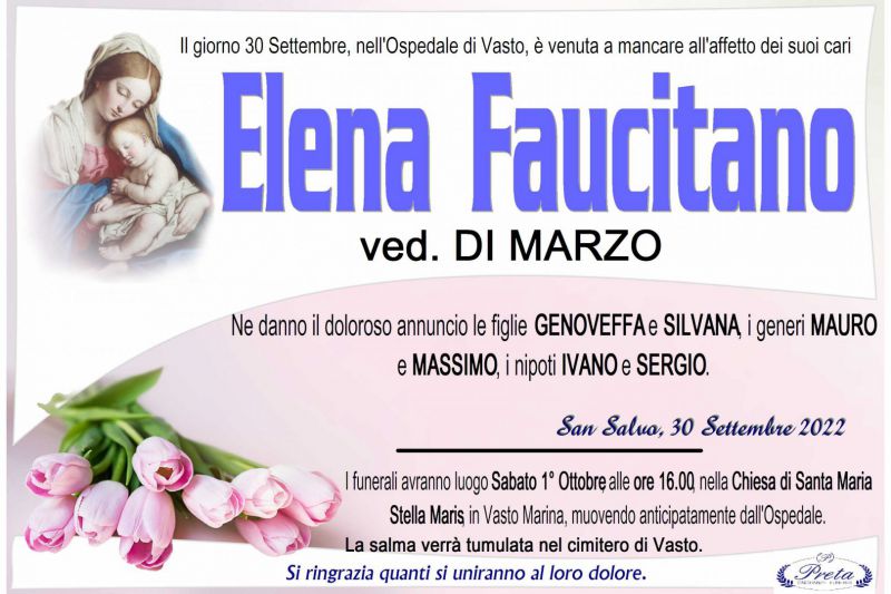 Elena Faucitano 30/09/2022