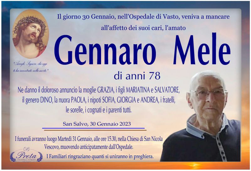 Gennaro Mele 30/01/2023