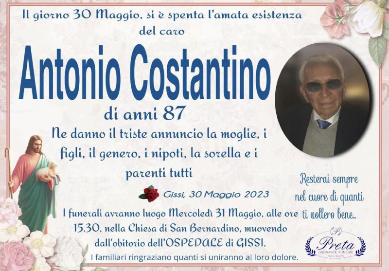 Antonio Costantino 30/05/2023