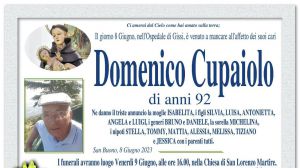 Domenico Cupaiolo 8/06/2023