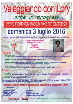 “VELEGGIANDO CON LORY…..arte in progress”