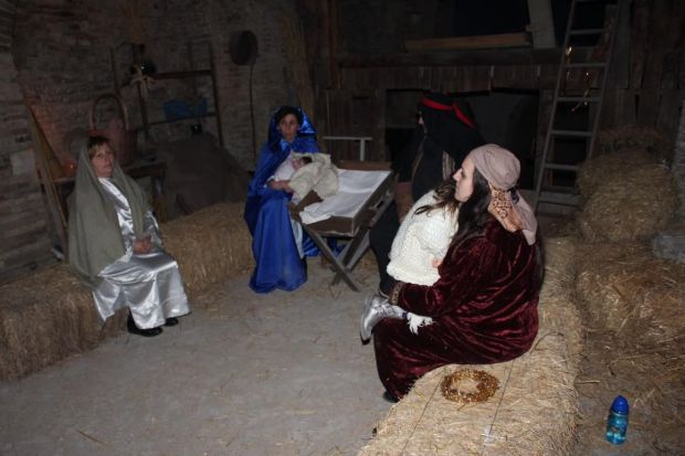 Presepe vivente vasto