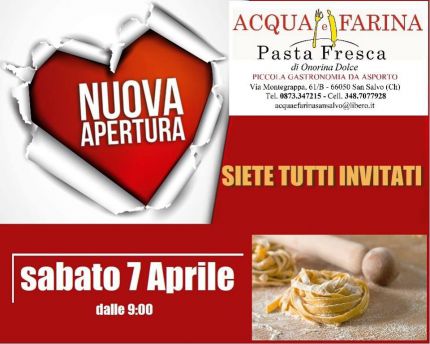 Acqua e farina