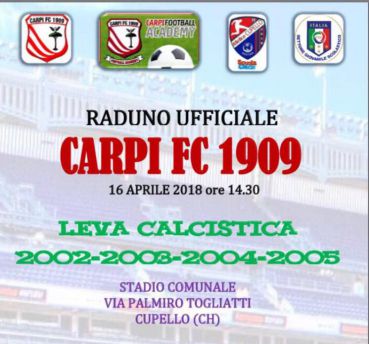 Carpi Fc 1909 raduno
