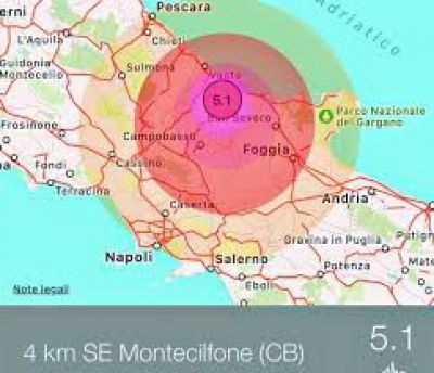 Terremoto Montecilfone