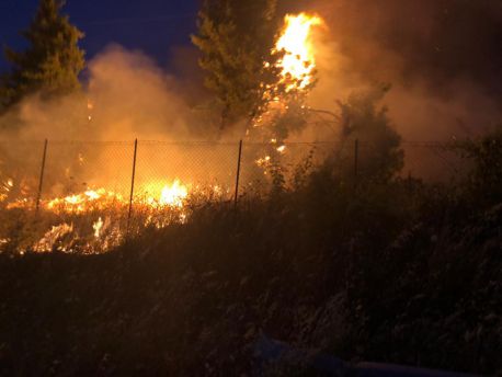 Incendio San salvo