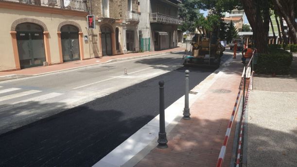 Asfalto via istonia