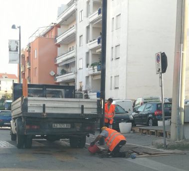 Pulizia caditoie e tombini