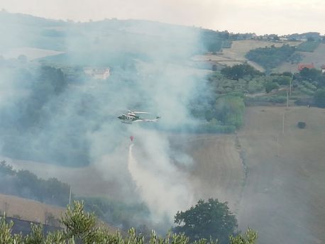 Incendio Monteodorisio