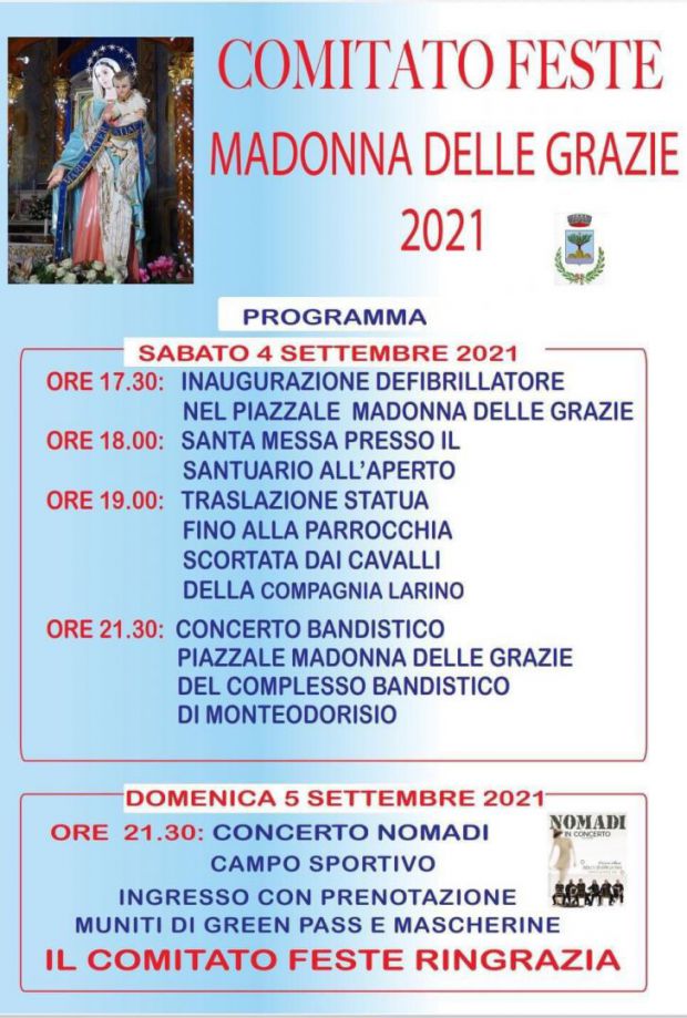 Festa Madonna Monteodorisio 2021