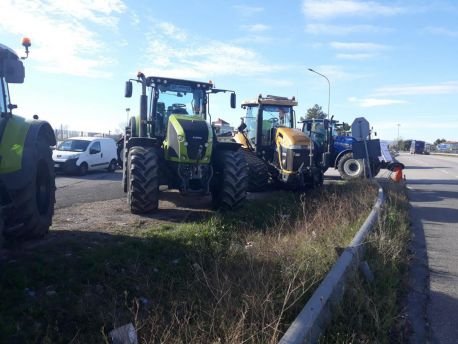 Trattori sciopero