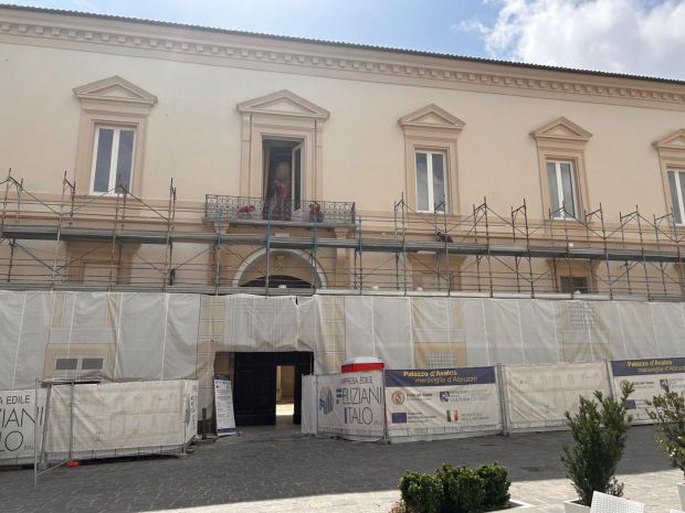 Lavori Palazzo d’Avalos