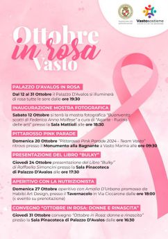 Locandina ottobre rosa