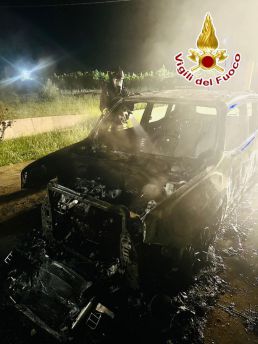 Incendio auto