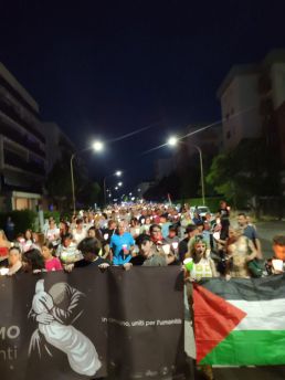 Manifestazione Gaza