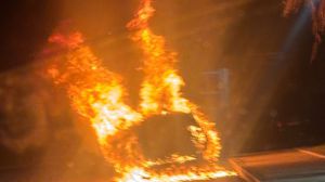 Auto fiamme