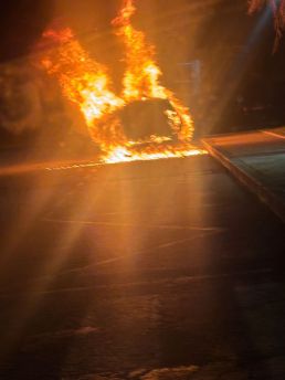 Auto fiamme