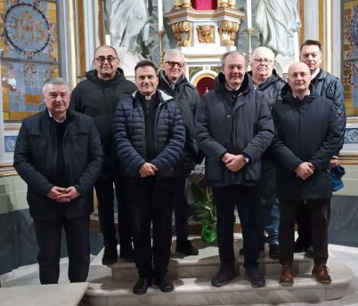 Confraternita Sacra Spina e Gonfalone con don Domenico Spagnoli