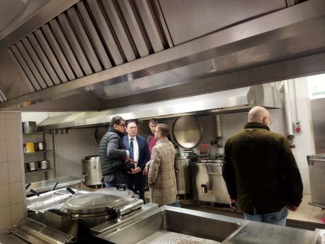 Sopralluogo mensa ospedale