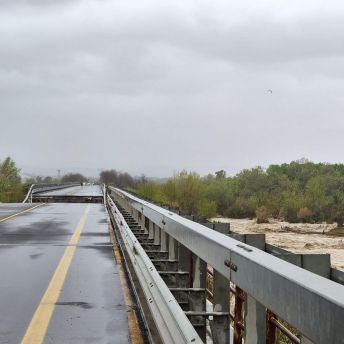 Ponte crollato