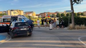 Incidente San Salvo bimba cade