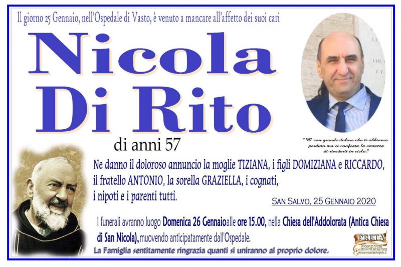 Nicola Di Rito 25/01/2020