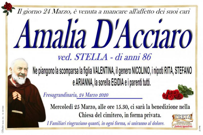 Amalia D'Acciaro 24/03/2020