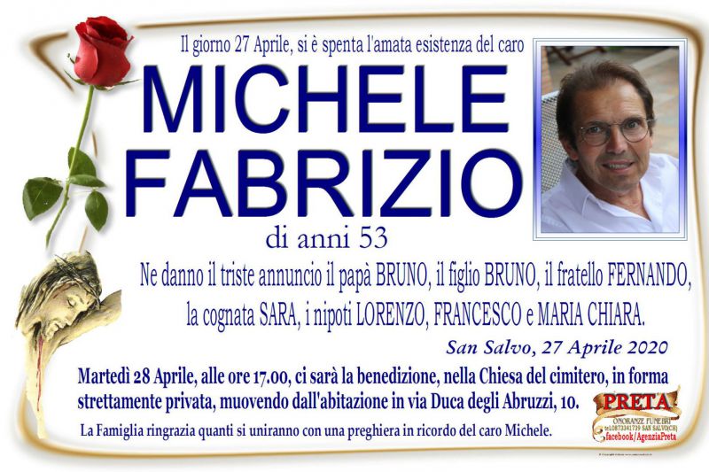 Michele Fabrizio 27/04/2020