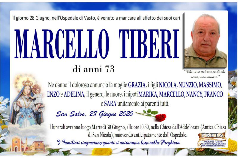 Marcello Tiberi 28/06/2020