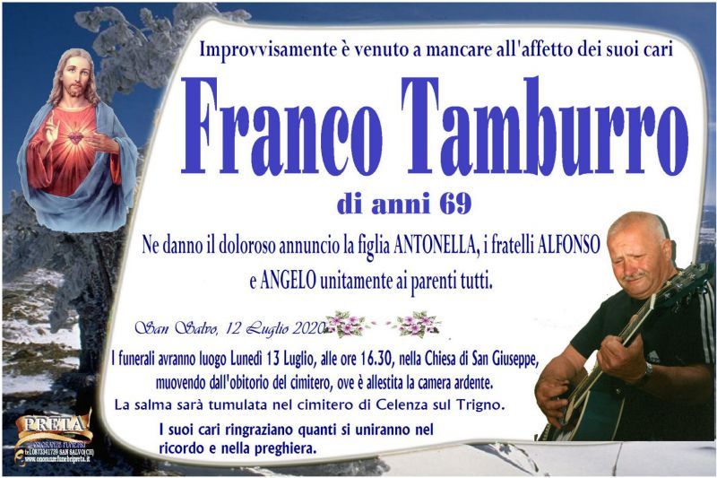 Franco Tamburro 12/07/2020