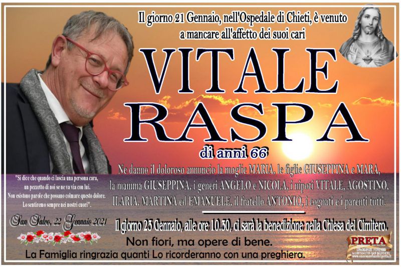 Vitale Raspa 21/01/2021